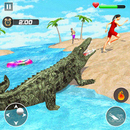 鳄鱼海滩攻击模拟器手机版