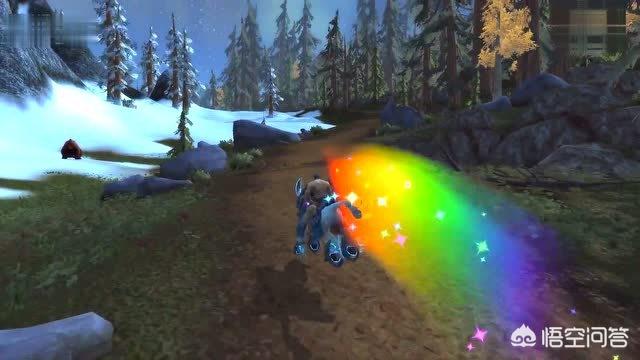 《魔兽世界》玩家身后的彩虹幻影是什么？如何获得？图1