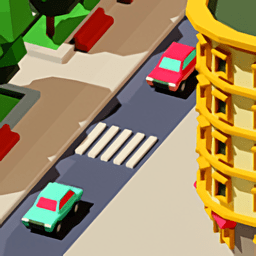 3d城市道路拼图游戏