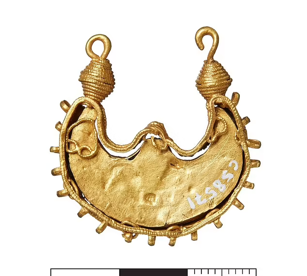 酋长的礼物，丹麦发现神秘金耳环，可能是拜占庭皇帝送给维京酋长的礼物图2